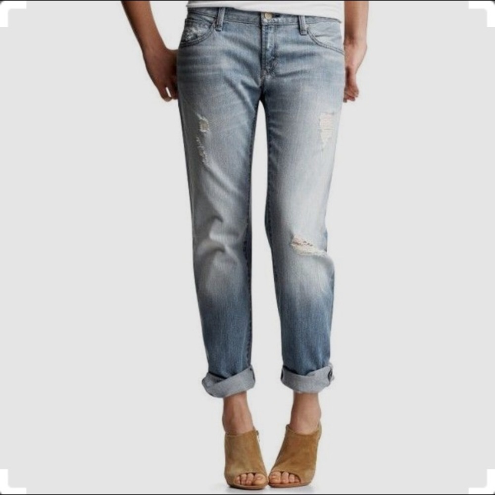 GAP Easy Destructed Boyfriend Jeans